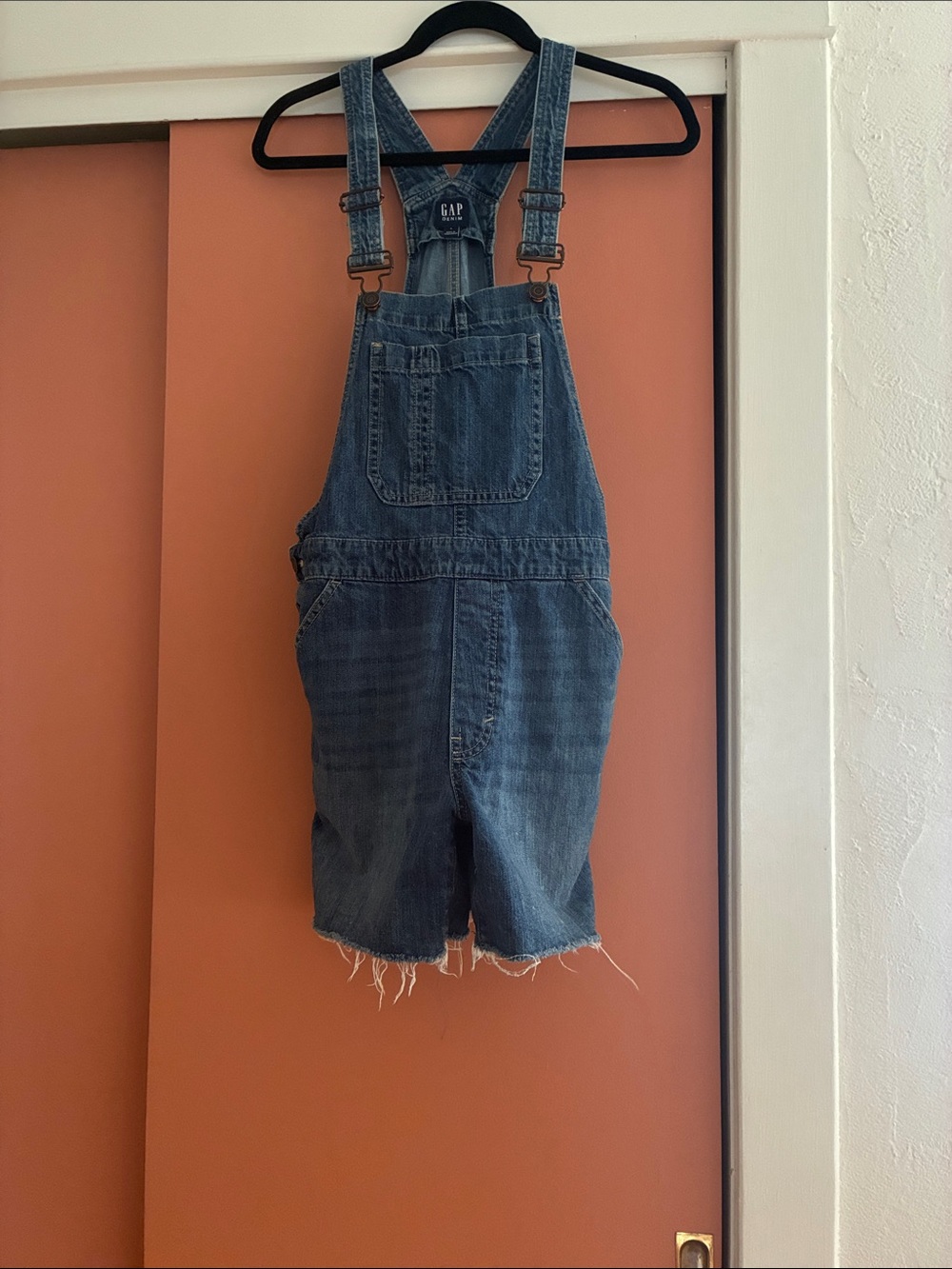 GAP Denim Short Overalls